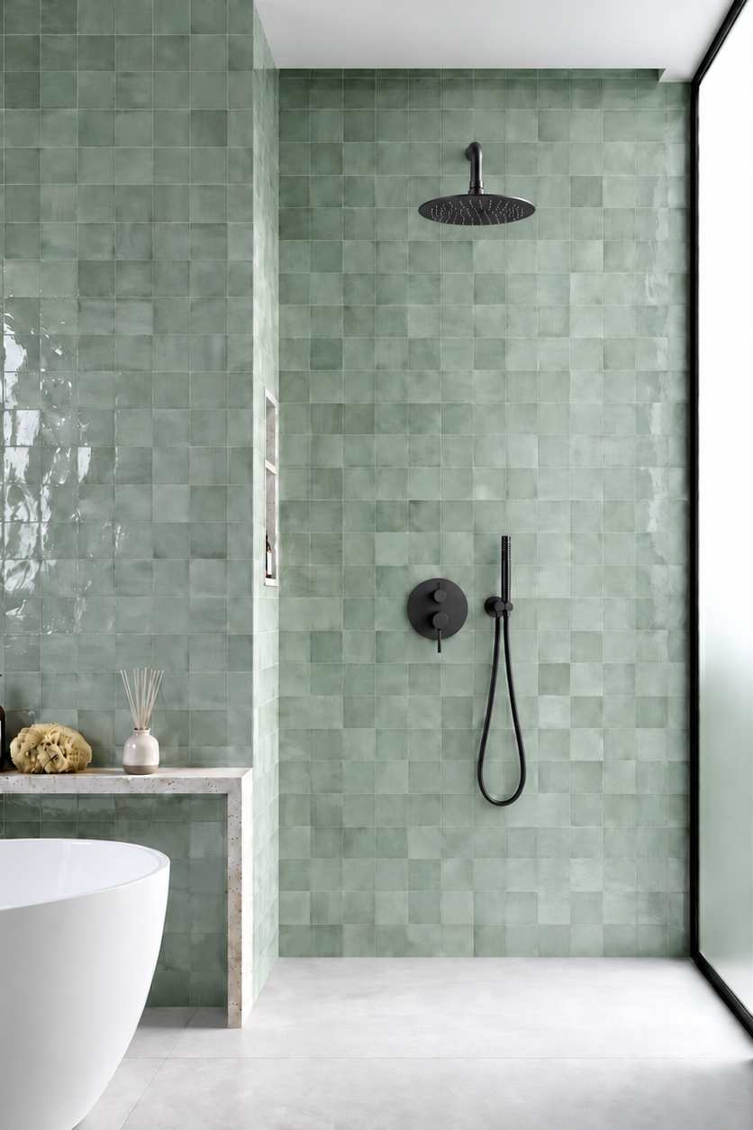 Robinetterie de douche Azéo
