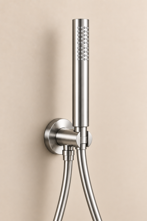 Colonne de douche encastrée thermostatique Orvane chromée Azéo — photo 3